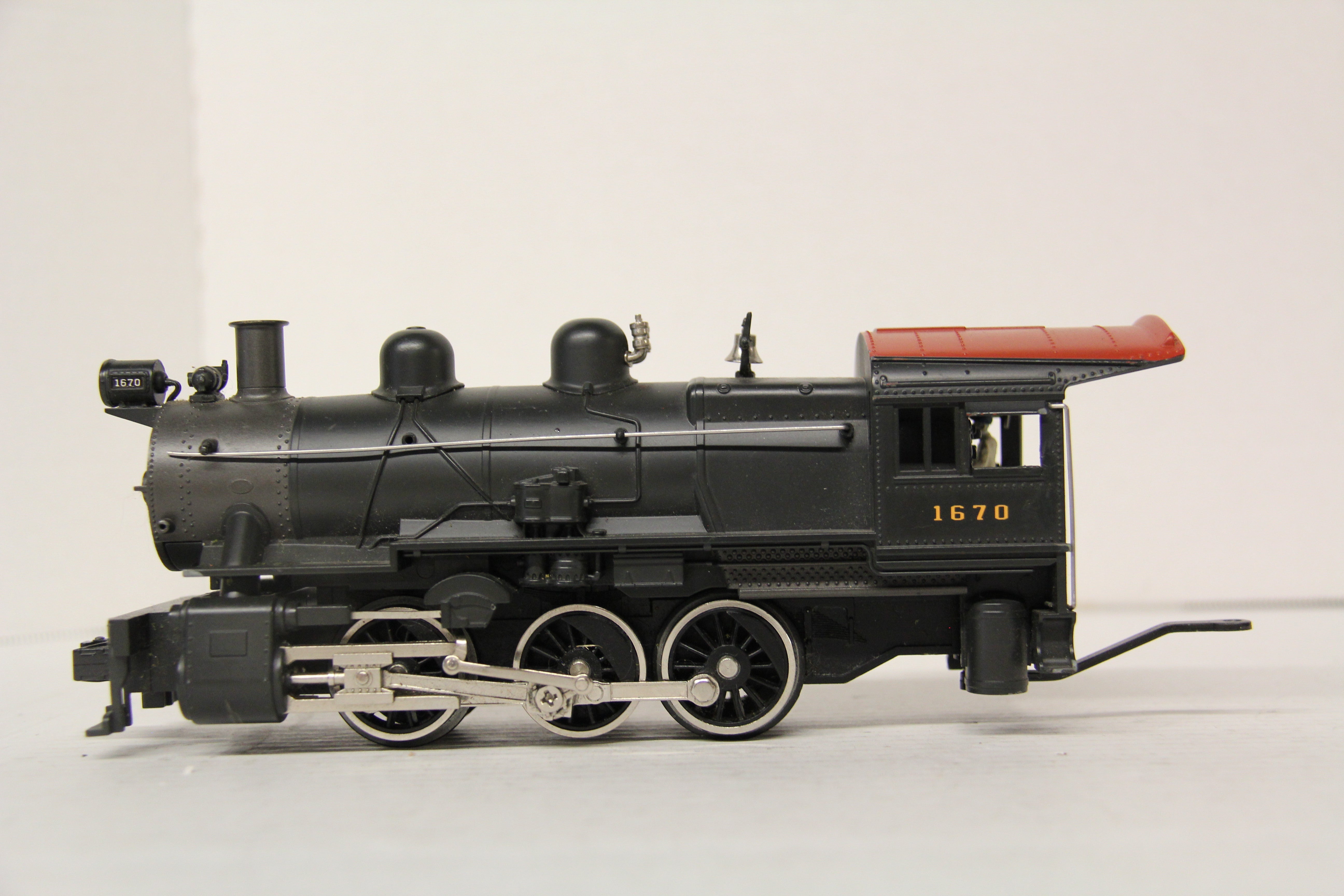 Rail King 30-1345-1 Pennsylvania 0-6-0  B-6 Switcher Steam Engine w/ PS 2.0-Second hand-M6320