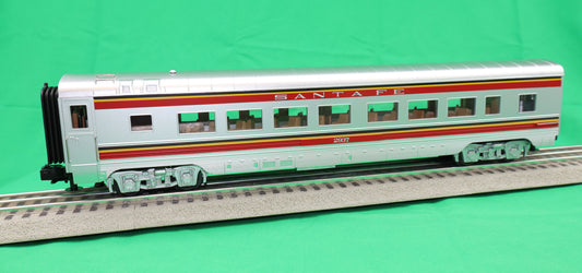 MTH 30-68242 - 60’ Streamlined Coach Car "Santa Fe" (War Bonnet) - MrMuffin'sTrains