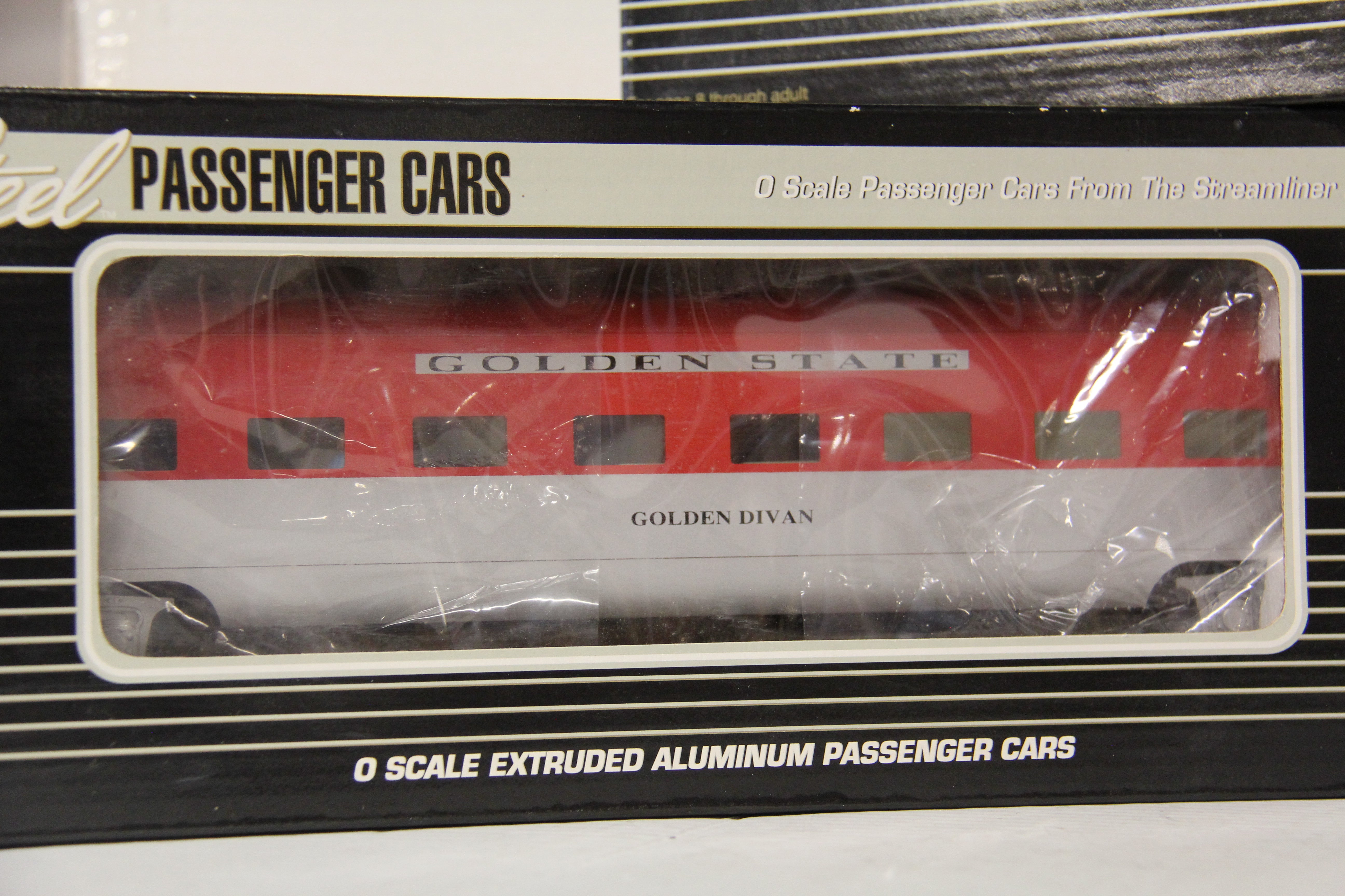 K Line K4632-4301 KCC Golden State Extruded Passenger 3 Car Set-Second hand-M6362