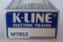 1986 K Line K-6405 TTOS Seasons Greetings Boxcar-Second hand-M7853