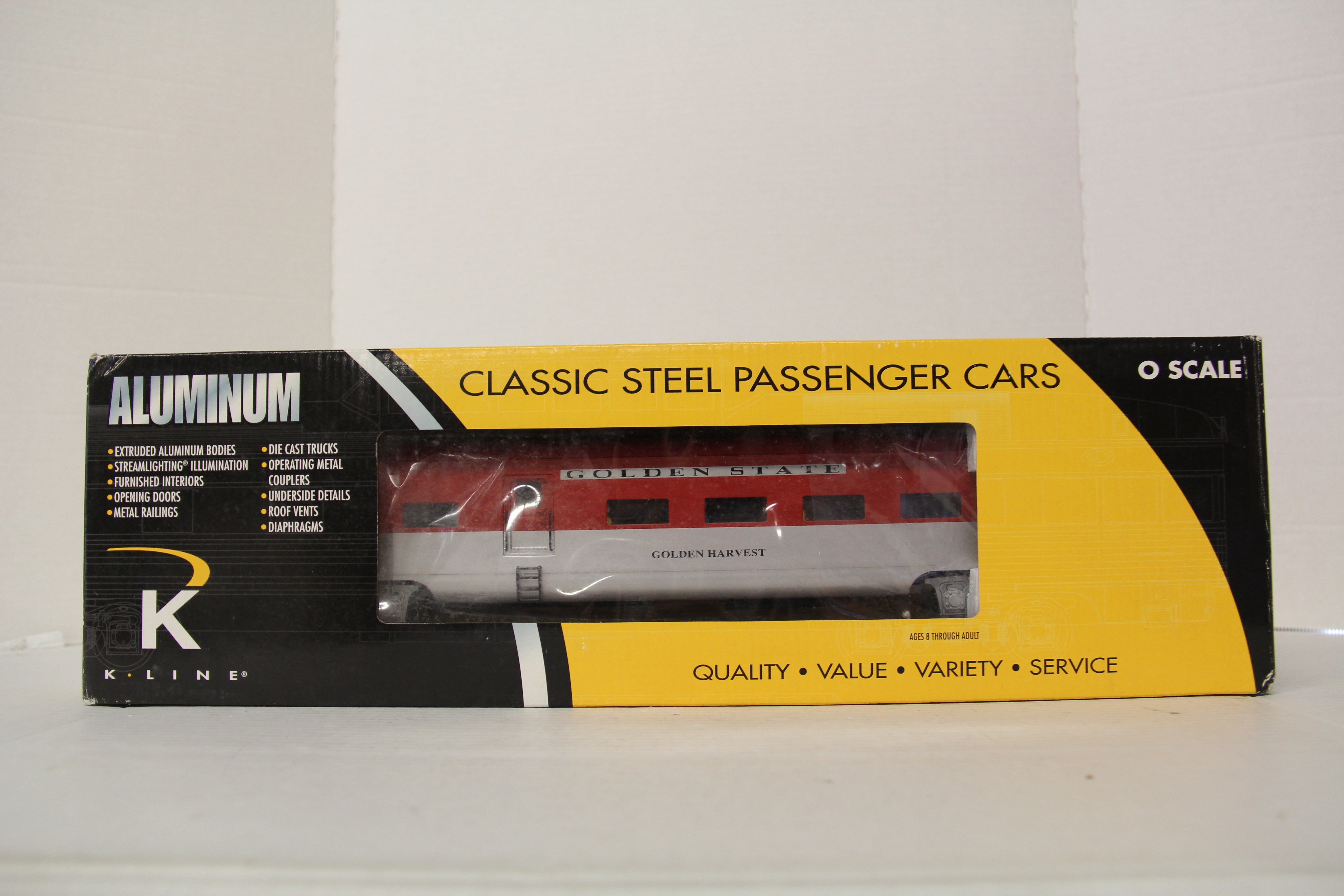 K Line K4632-0427IC KCC Golden State "Golden Harvest" Extruded Aluminum Diner-Second hand-M6363