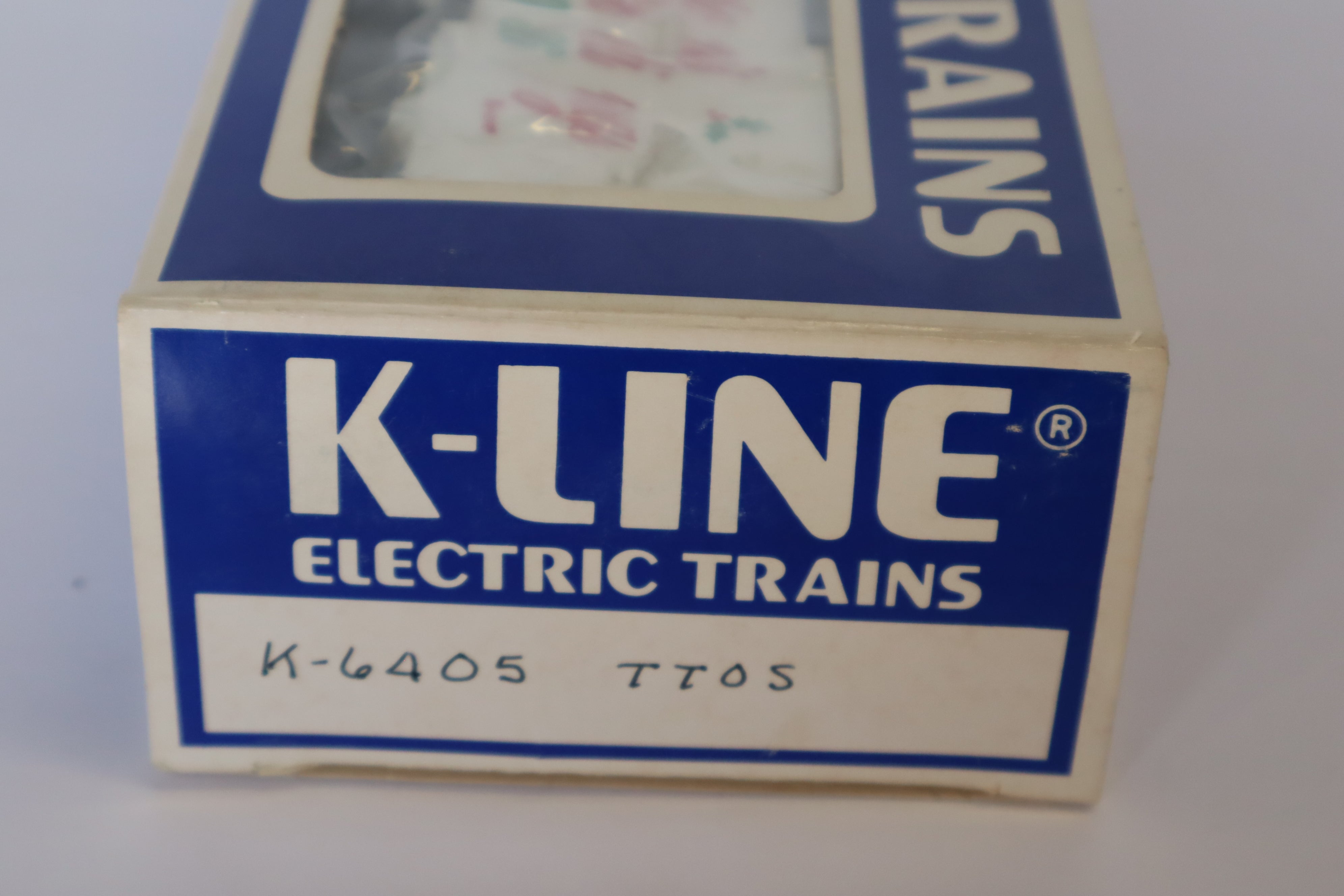 1986 K Line K-6405 TTOS Seasons Greetings Boxcar-Second hand-M7853