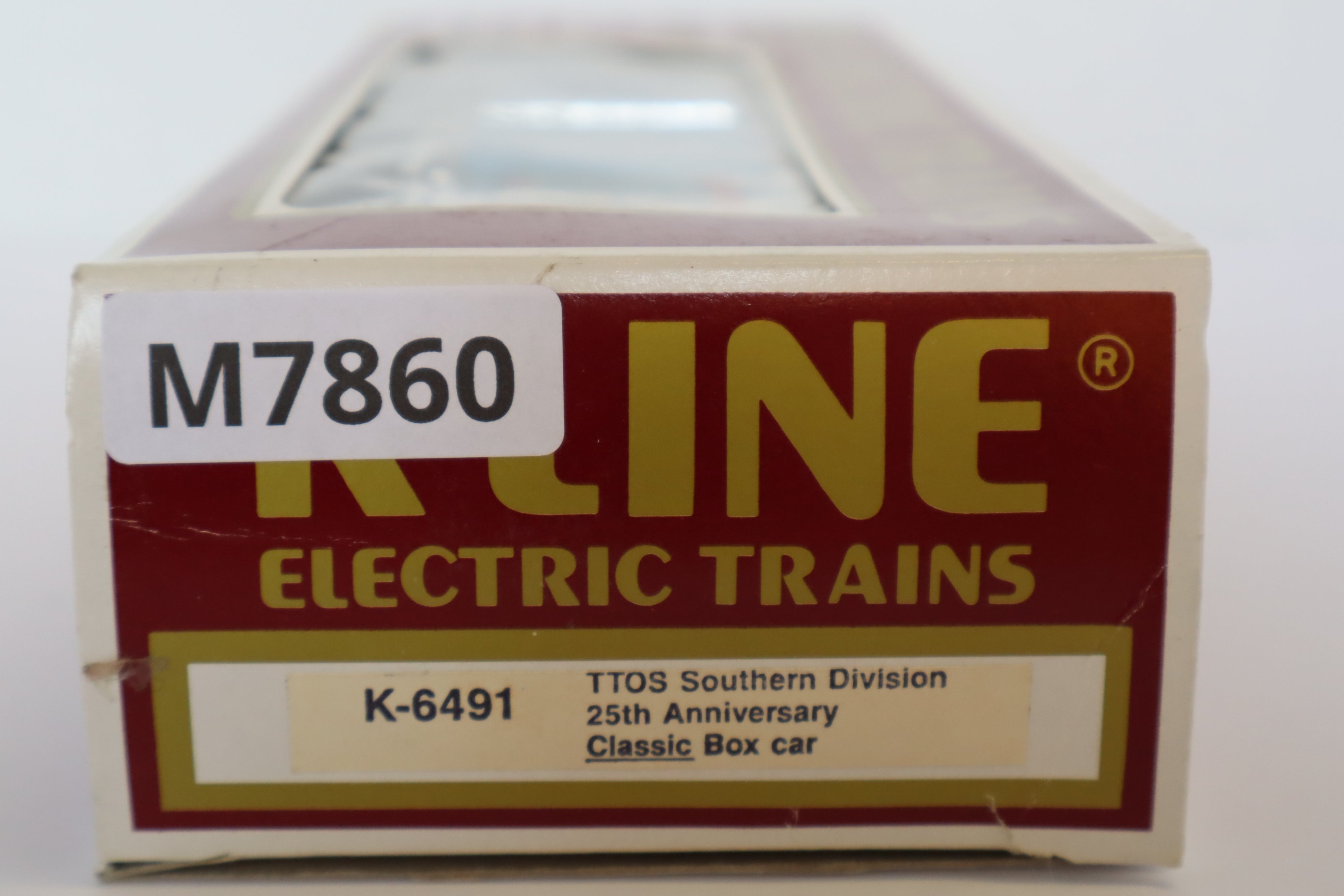 K Line K-6491 TTOS Southern Division 25th Anniversary CLASSIC Box Car-Second hand-M7860