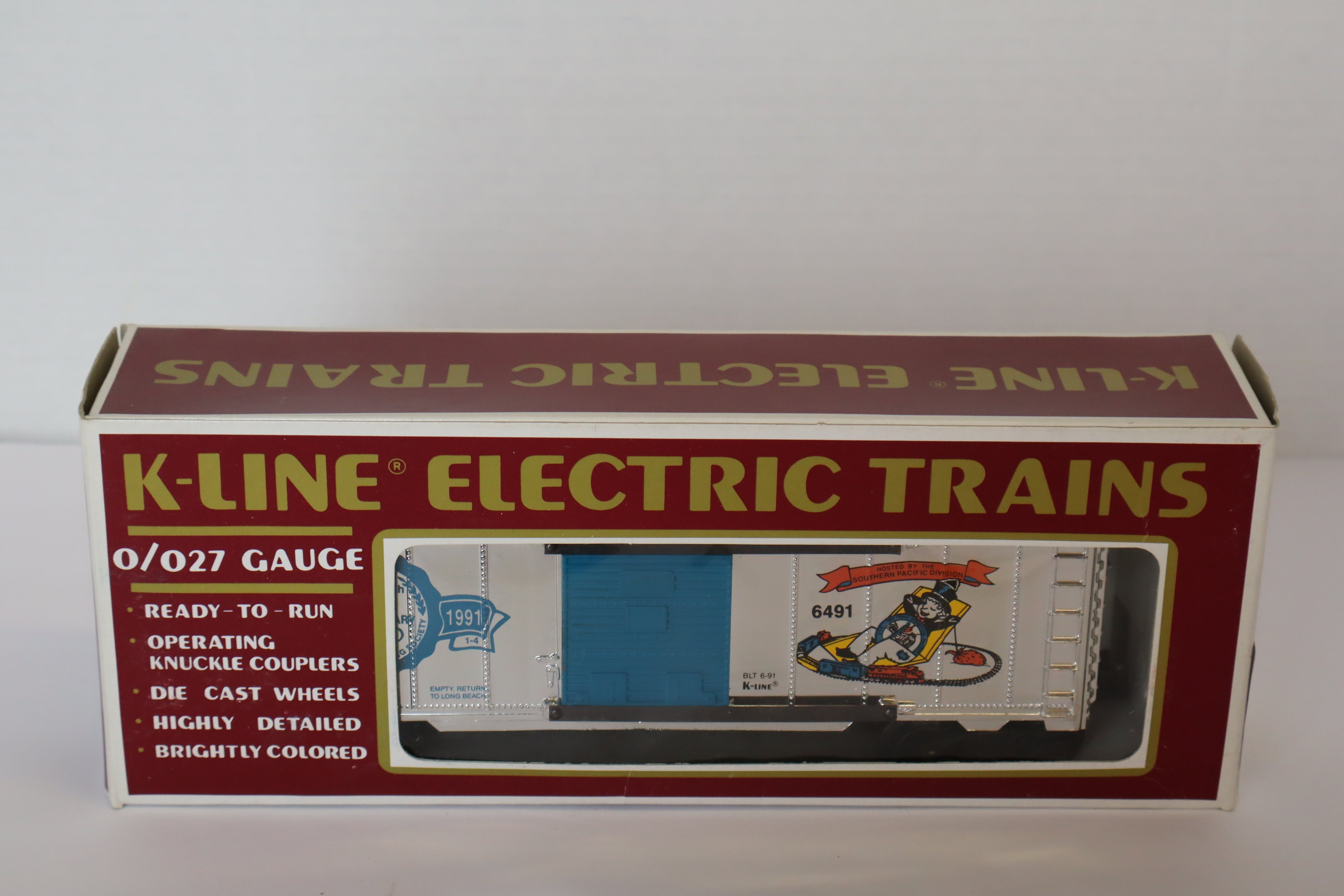 K Line K-6491 TTOS Southern Division 25th Anniversary CLASSIC Box Car-Second hand-M7860
