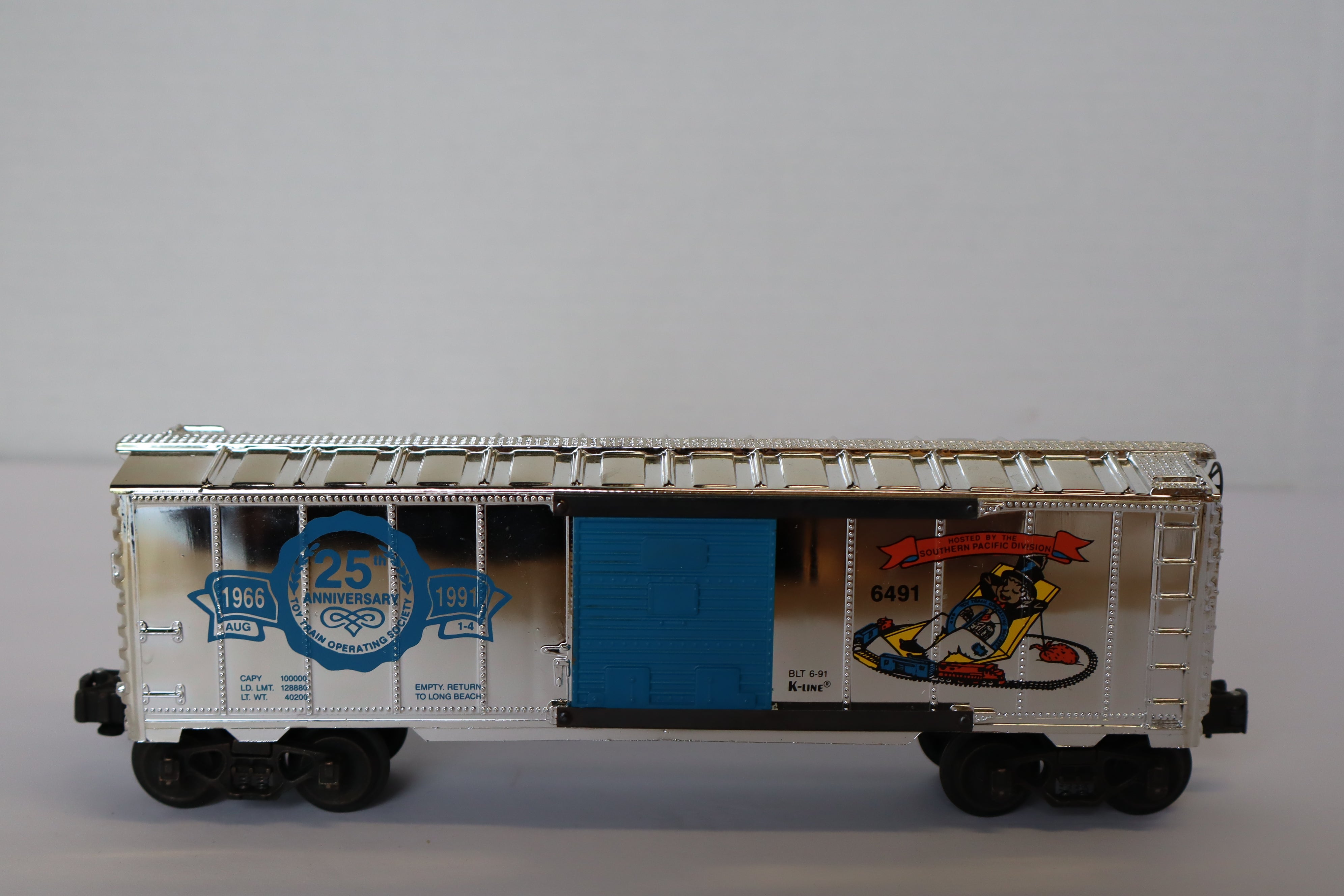 K Line K-6491 TTOS Southern Division 25th Anniversary CLASSIC Box Car-Second hand-M7860