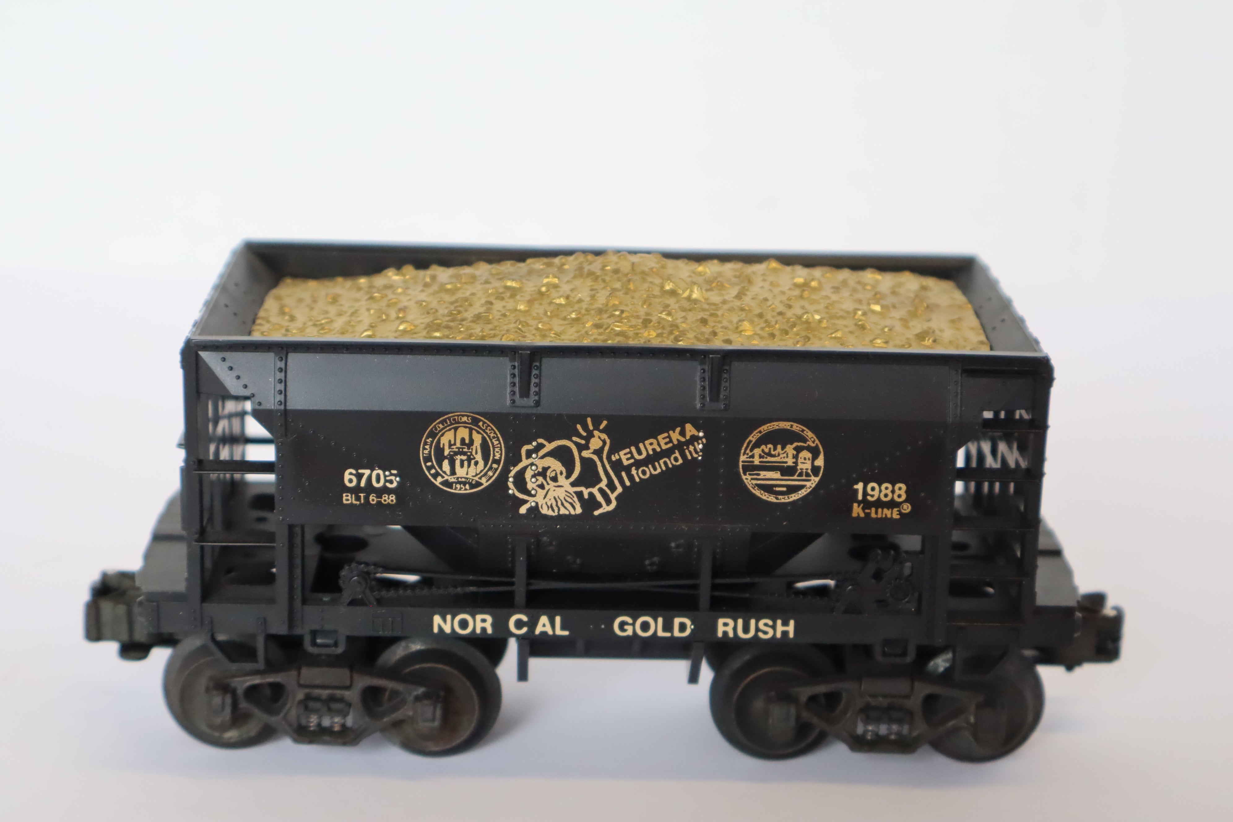 1988 K Line K-6705 Nor Cal Gold Rush Ore Car-Second hand-M7855