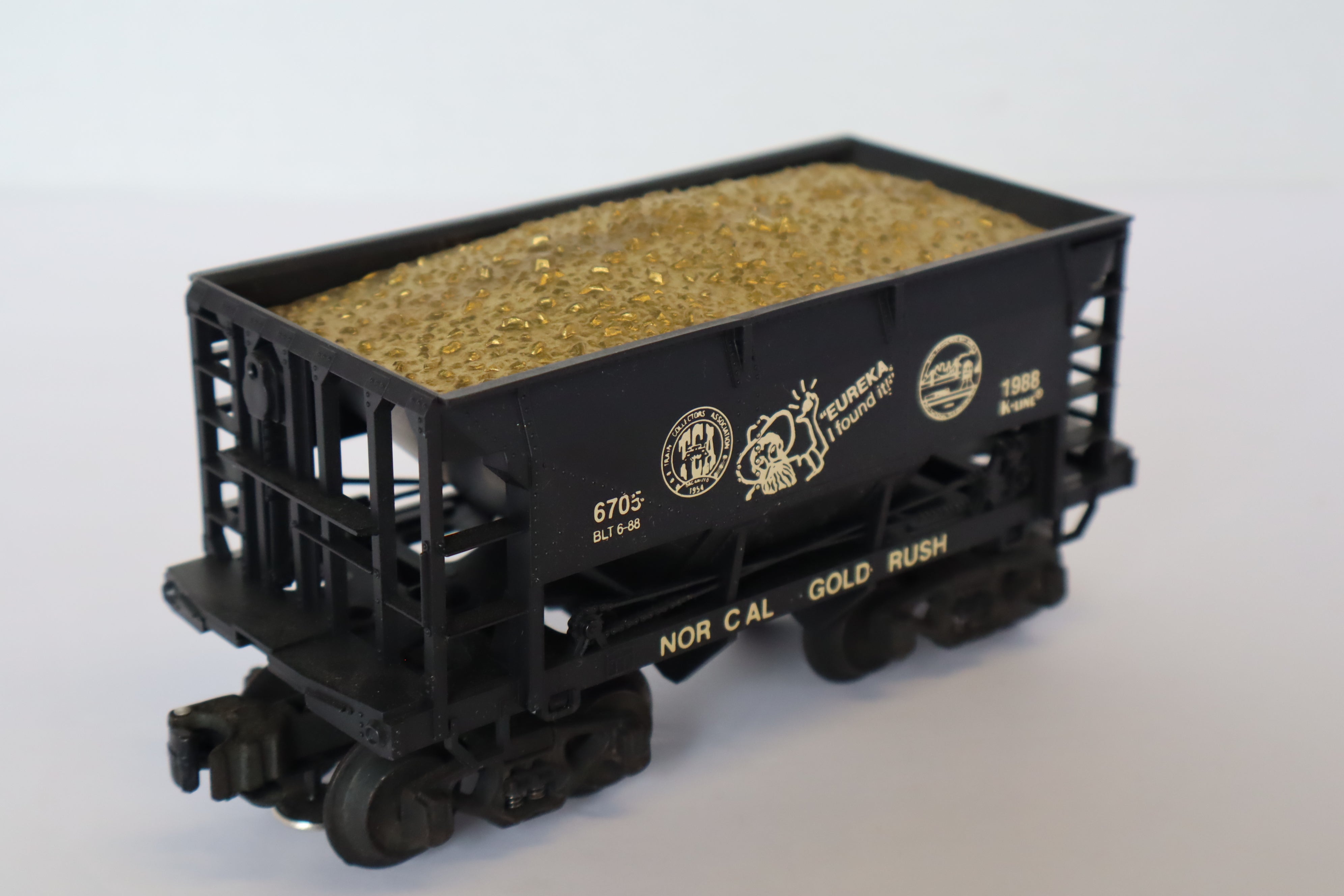 1988 K Line K-6705 Nor Cal Gold Rush Ore Car-Second hand-M7855