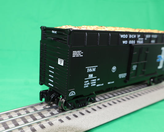 Ready Made Trains RMT-86442 - 40' Woodchip Car "Boston & Maine" - MrMuffin'sTrains