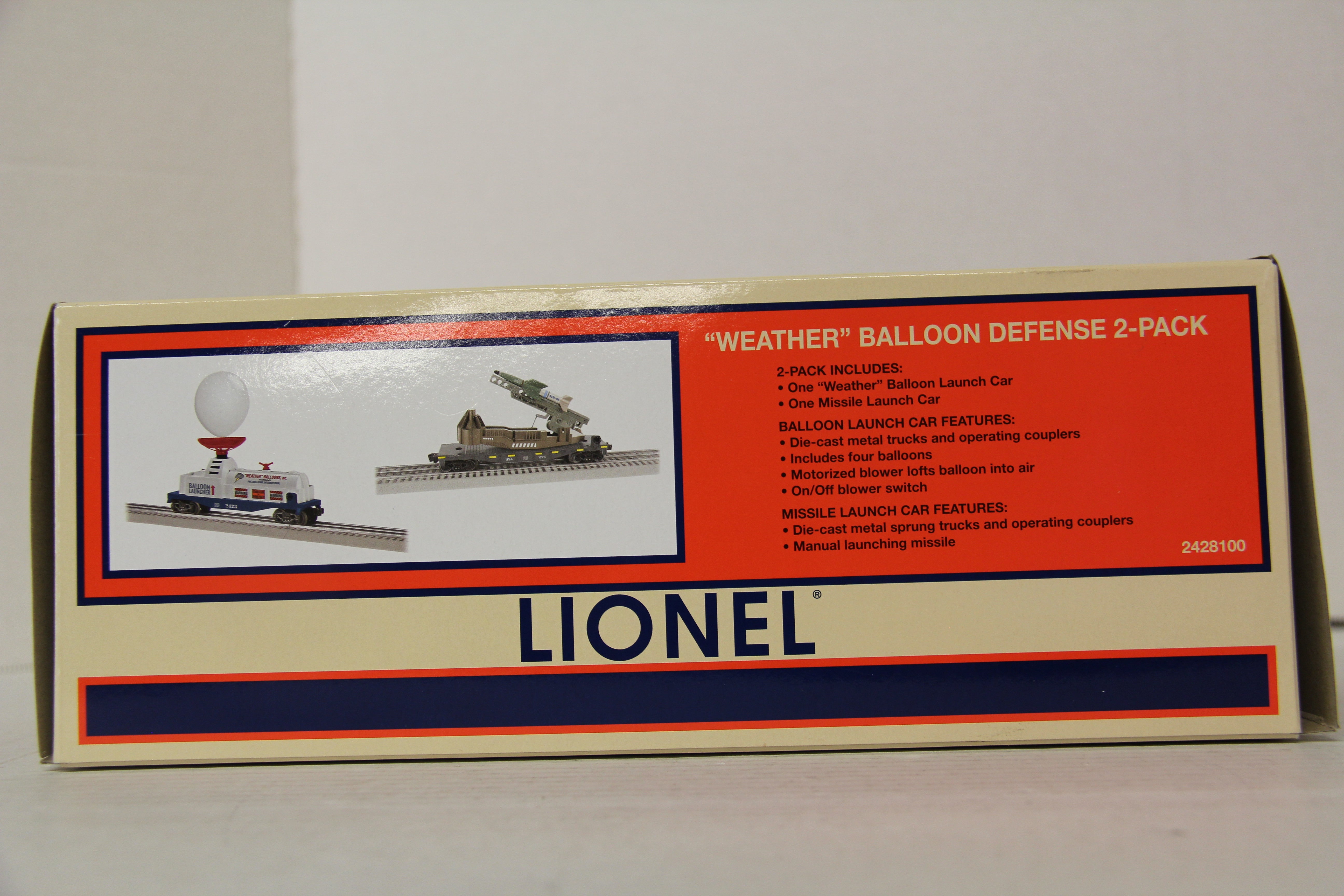 Lionel 2428100 "Weather" Balloon Defense 2-Pack-Second hand-M6373
