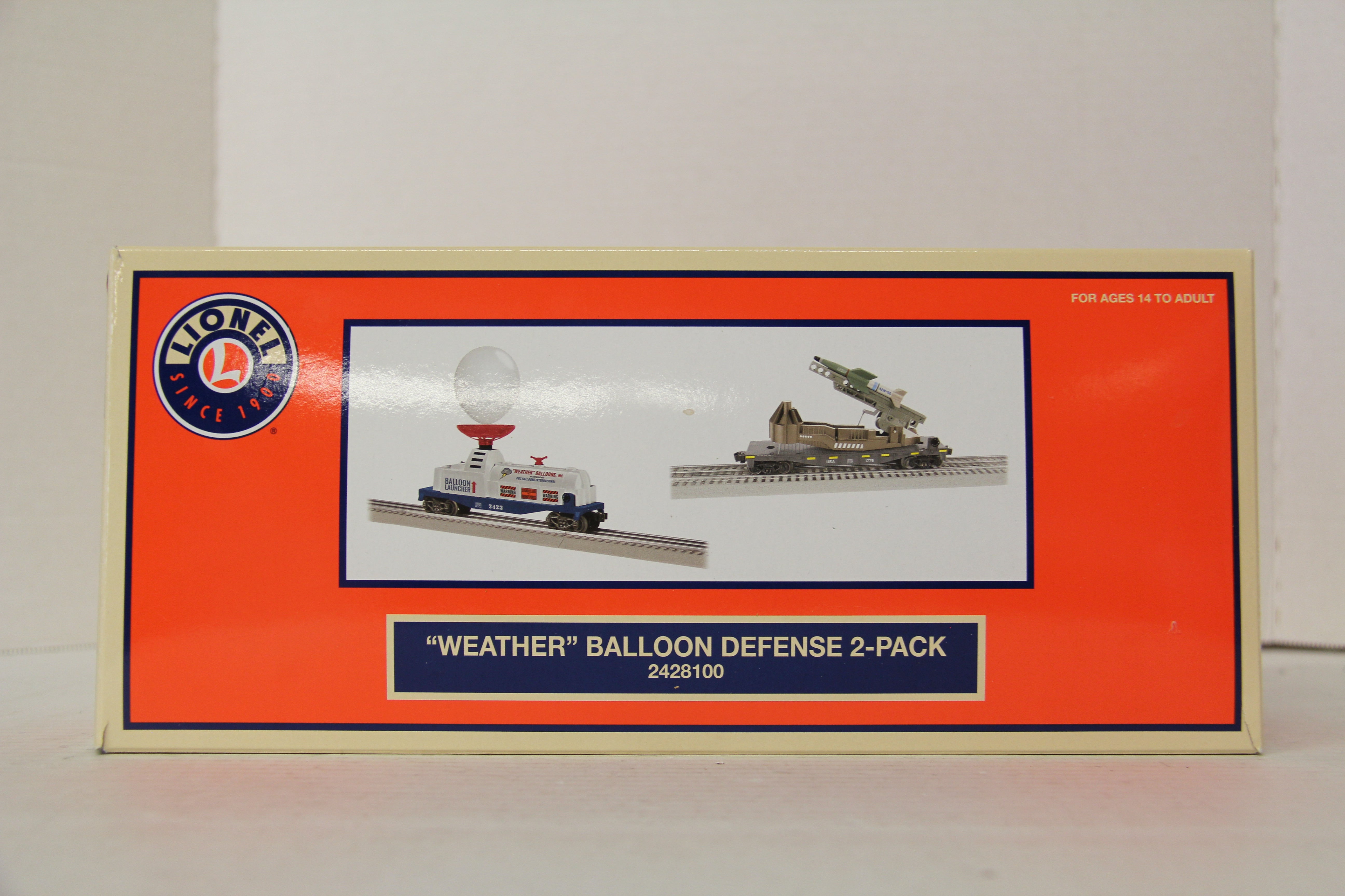 Lionel 2428100 "Weather" Balloon Defense 2-Pack-Second hand-M6373