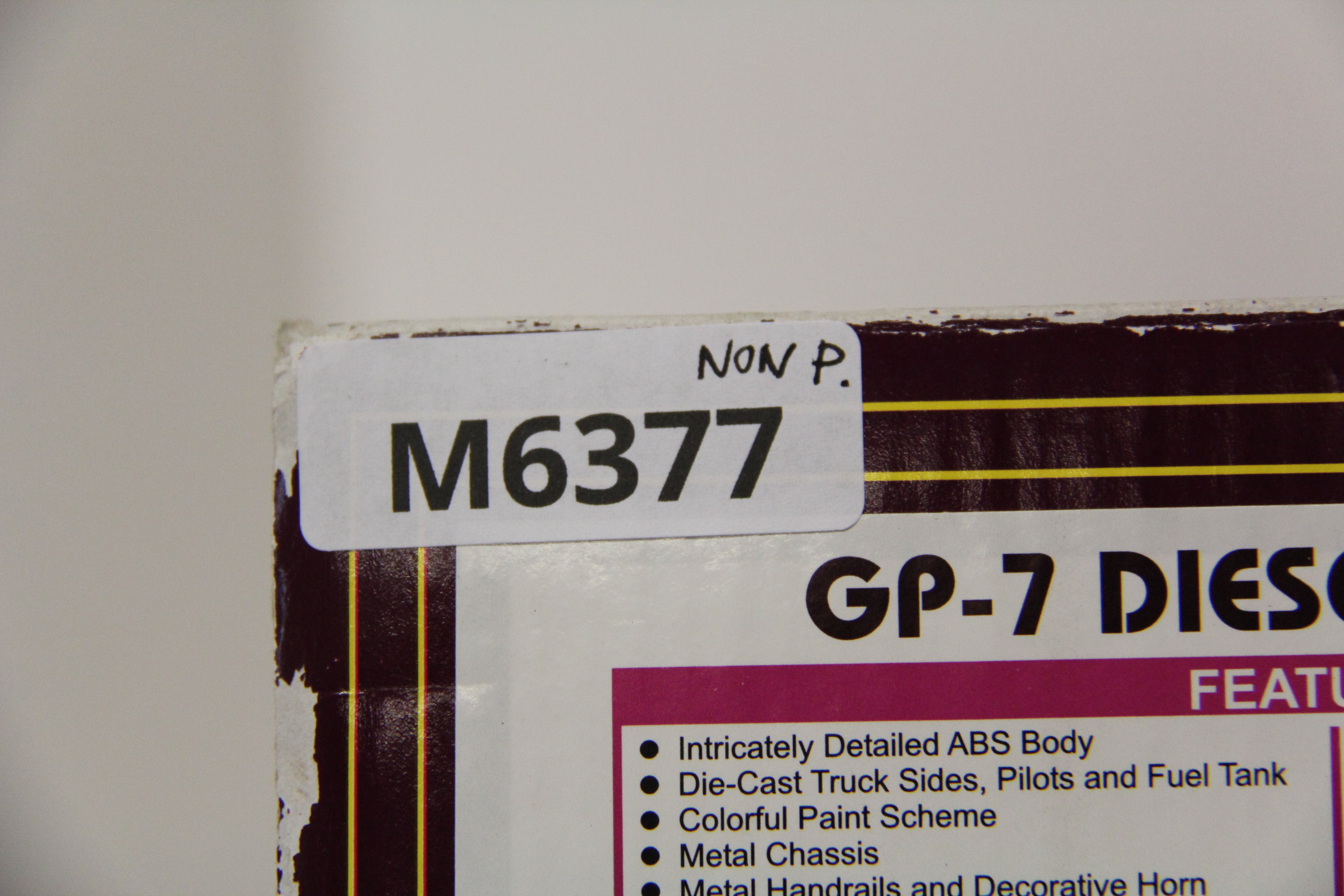MTH 20-20031-3 Pittsburgh & Lake Erie GP-7 Diesel Engine Non-Powered #5721-Second hand-M6377