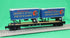 MTH 20-95713 - Flat Car "Boston & Maine" w/ (2) PUP Trailers (Granite State Chips)