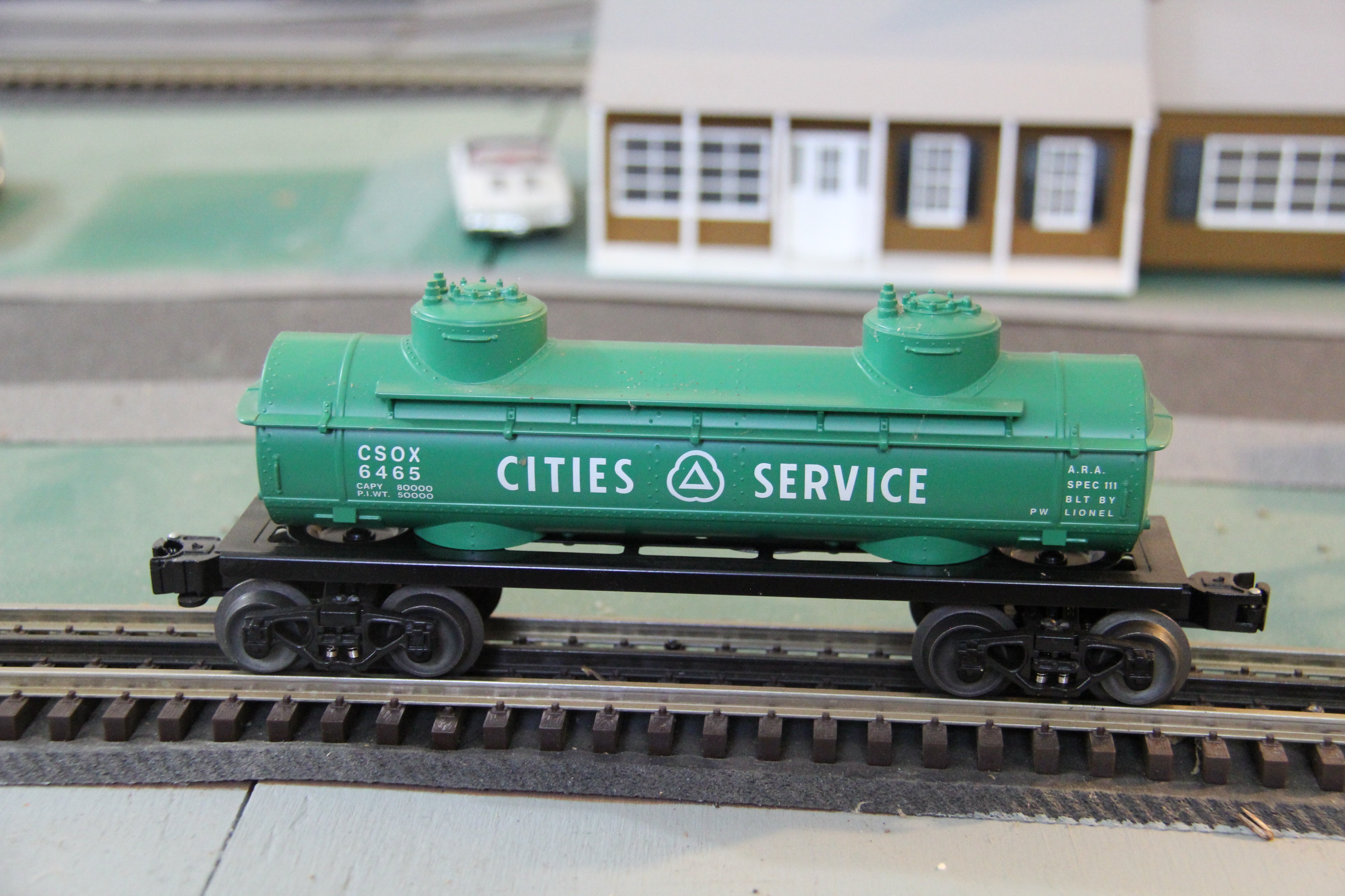 Lionel 6-29617 #6465 Cities Services Tank Car-Second hand-M4414