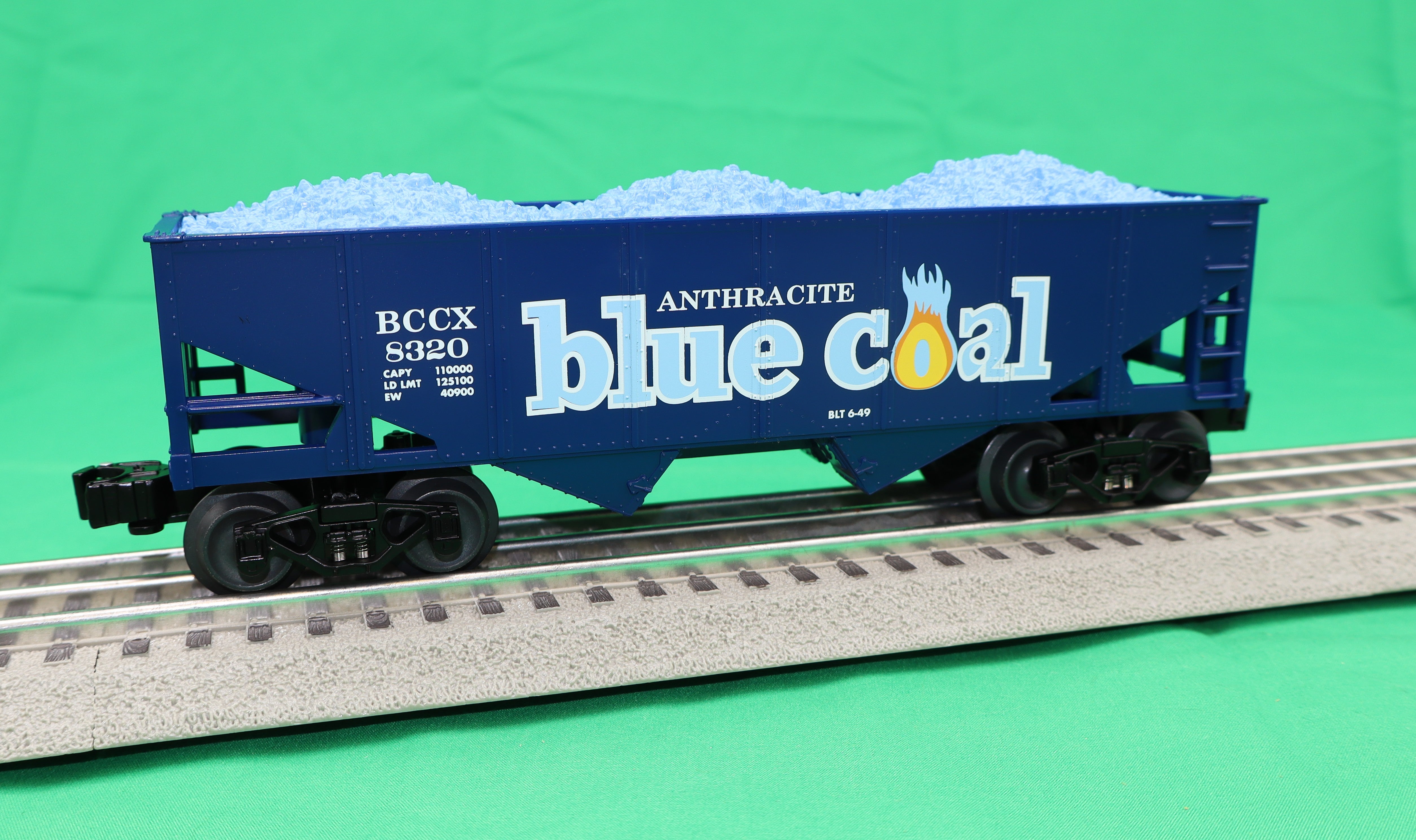 Lionel 2428320 - Hopper Car "Blue Coal Co." w/ Coal Load #8320