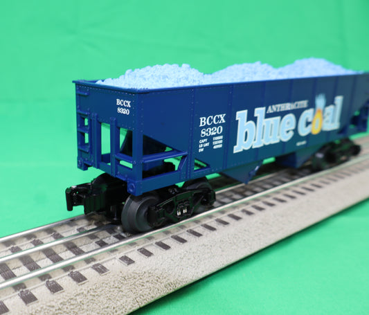 Lionel 2428320 - Hopper Car "Blue Coal Co." w/ Coal Load #8320 - MrMuffin'sTrains