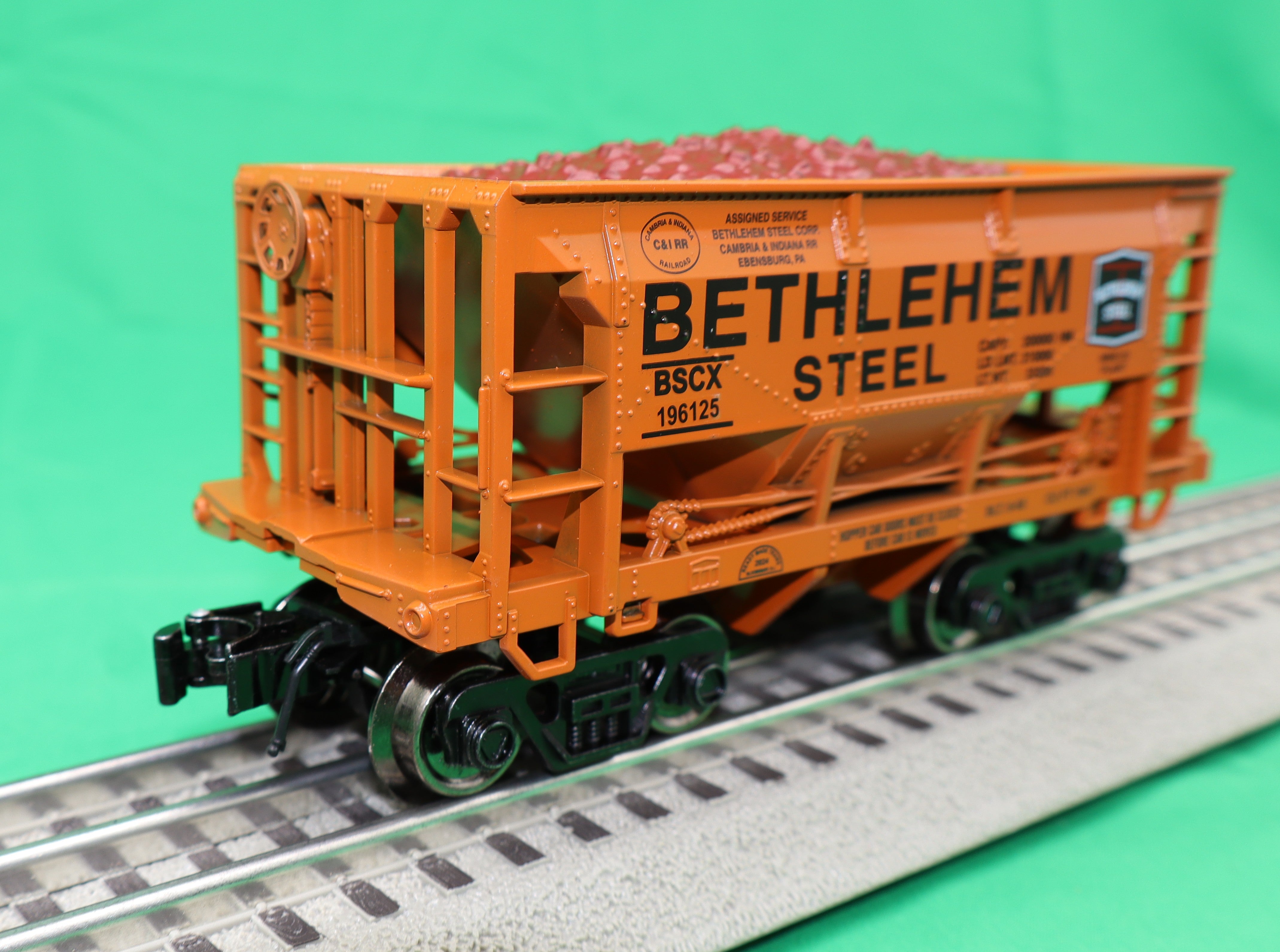 Ready Made Trains RMT-96719-7 - Ore Car "Bethlehem Steel" (Ebensburg, PA Plant)
