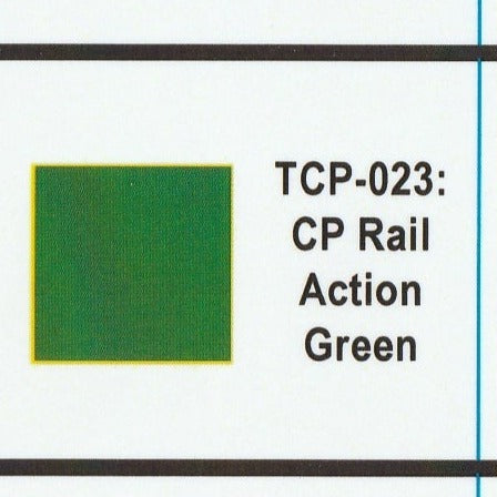 Tru-Color Paint - TCP-023 - CP Rail - Action Green (Solvent-Based Paint)