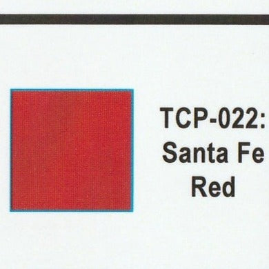 Tru-Color Paint - TCP-022 - Santa Fe - Red (Solvent-Based Paint)
