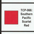 Tru-Color Paint - TCP-066 - Southern Pacific - Scarlet Red (Solvent-Based Paint)