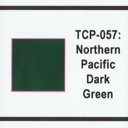 Tru-Color Paint - TCP-057 - Northern Pacific - Dark Green (Solvent-Based Paint)