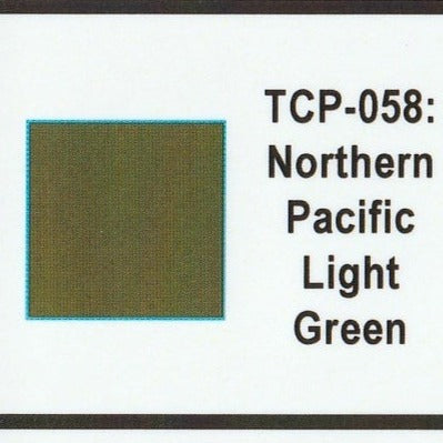 Tru-Color Paint - TCP-058 - Northern Pacific - Light Green (Solvent-Based Paint)