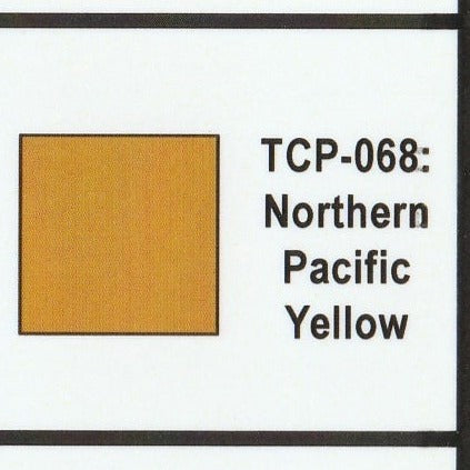 Tru-Color Paint - TCP-068 - Northern Pacific - Yellow (Solvent-Based Paint)