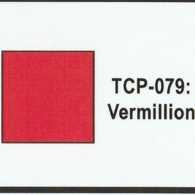 Tru-Color Paint - TCP-079 - Vermillion (Solvent-Based Paint)