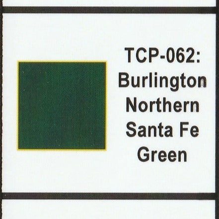 Tru-Color Paint - TCP-062 - BNSF - Green (Solvent-Based Paint)