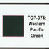 Tru-Color Paint - TCP-074 - Western Pacific - Green (Solvent-Based Paint)