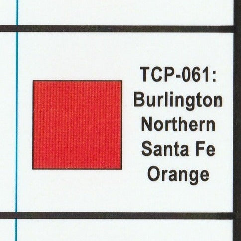 Tru-Color Paint - TCP-061 - BNSF - Orange (Solvent-Based Paint)