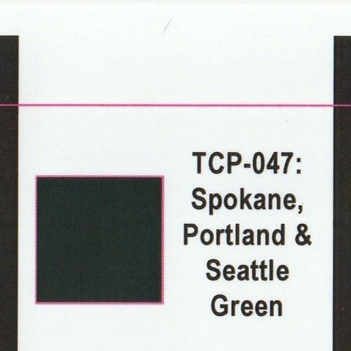 Tru-Color Paint - TCP-047 - Spokane, Portland & Seattle - Green (Solvent-Based Paint)