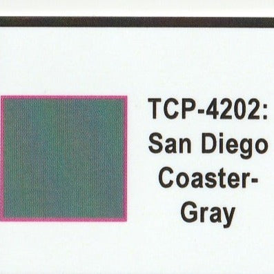 Tru-Color Paint TCP-4202 - San Diego Coaster - Gray (Solvent-Based Paint)