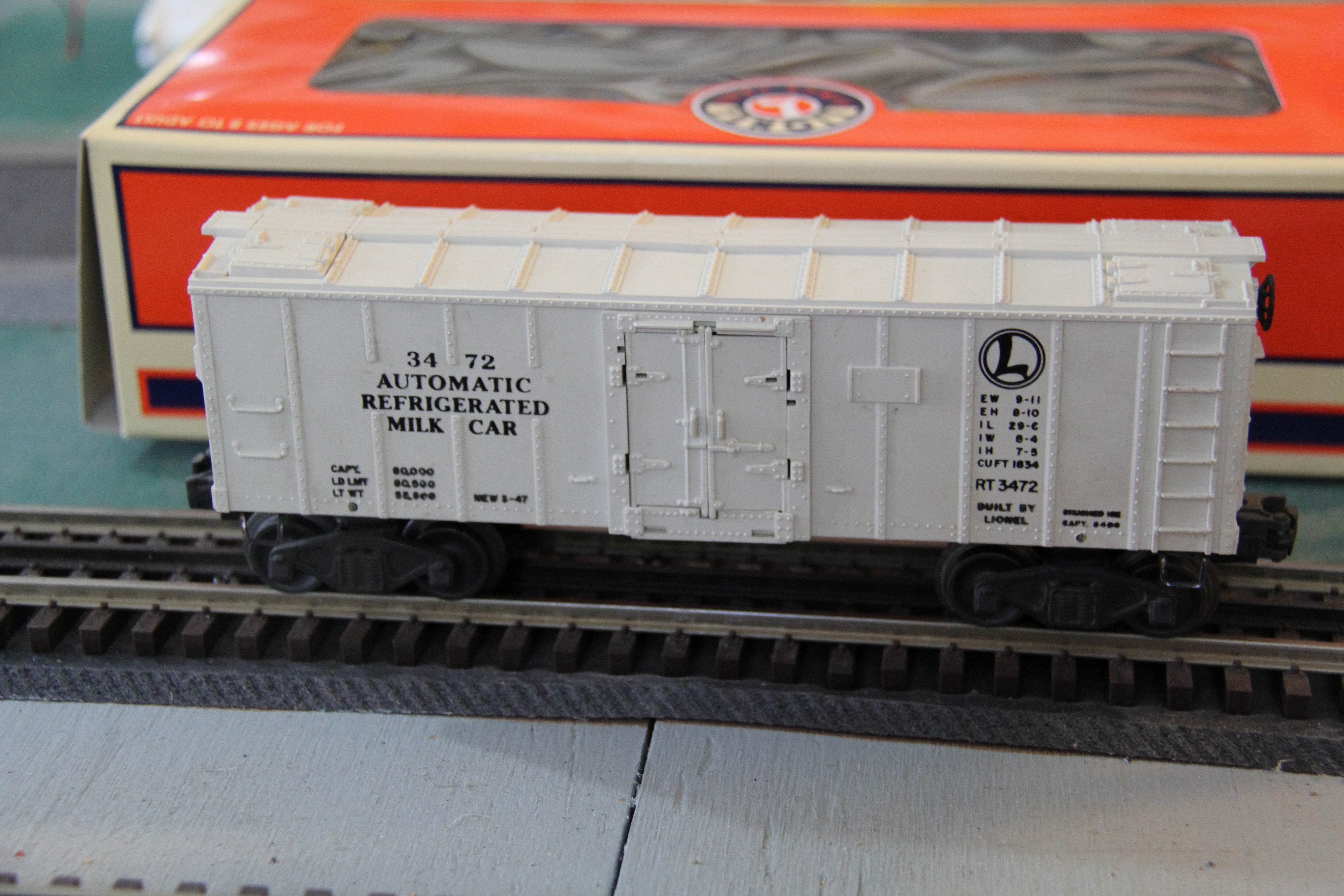 Lionel 3472 Milk Car-Second hand-M4402 – MrMuffin'sTrains