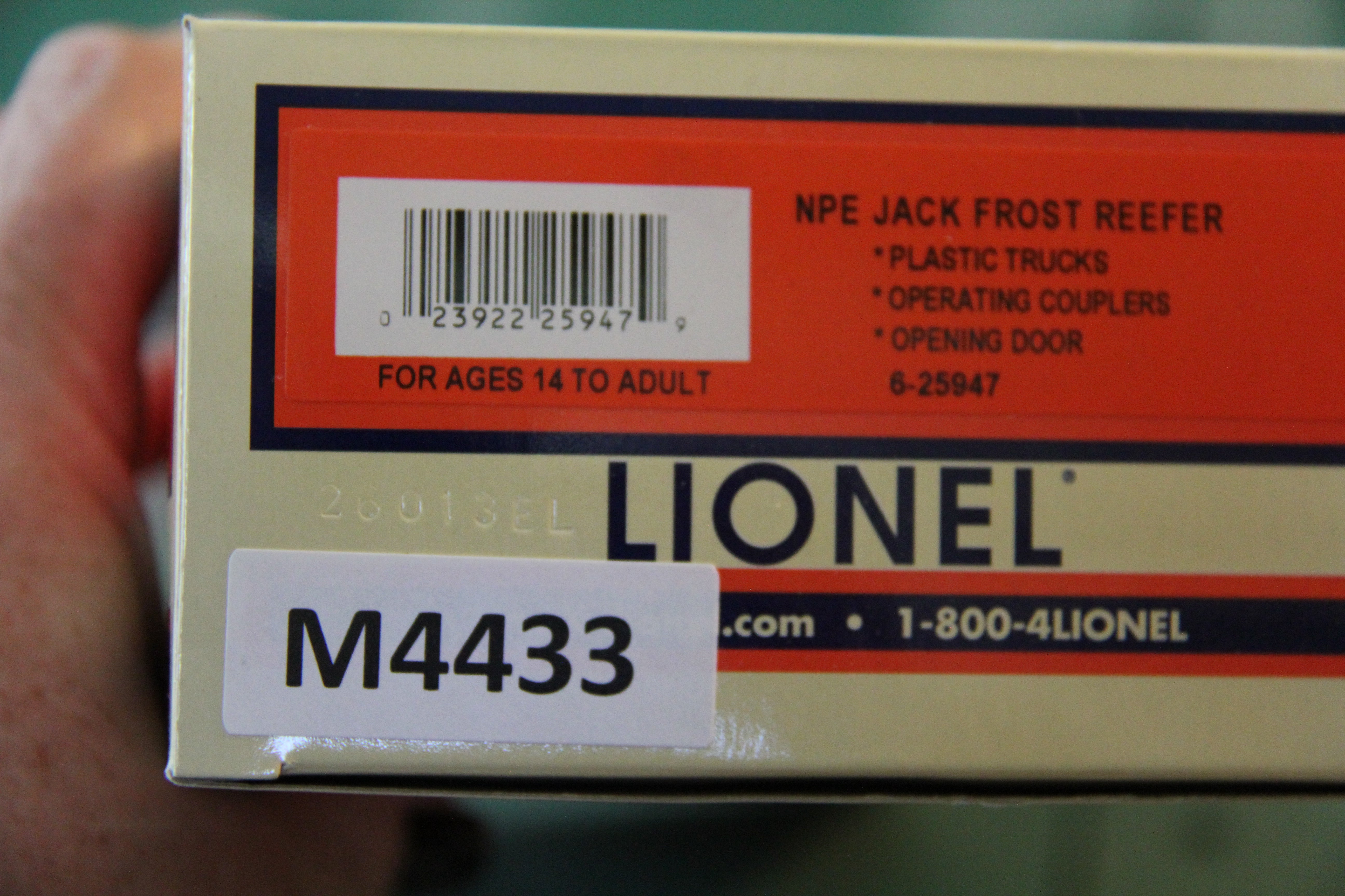 Lionel 6-25947 NPE Jack Frost Reefer-Second hand-M4433