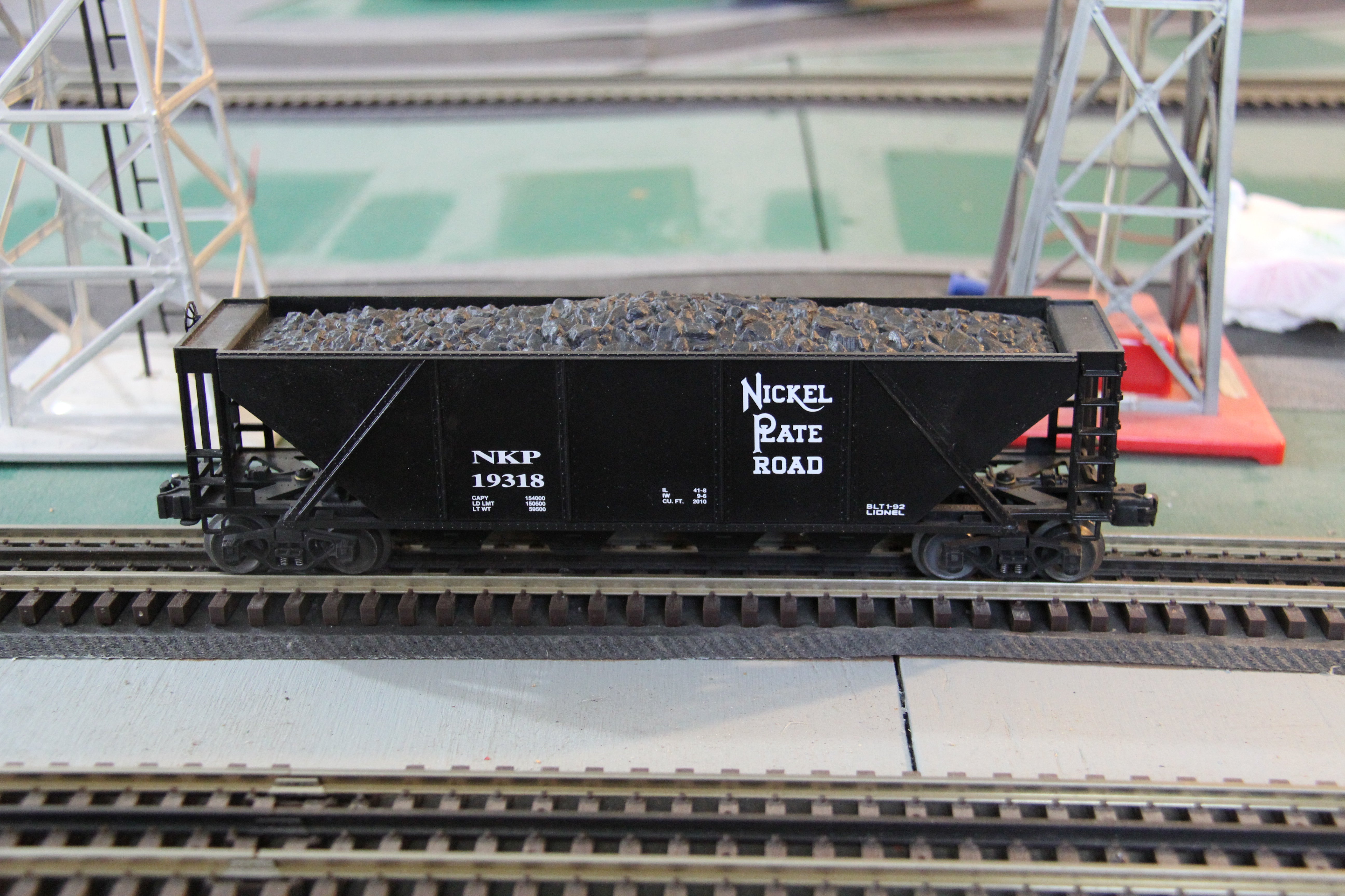 Lionel 6-19318 Nickel Plate Road Four-Bay Hopper-Second hand-M4371