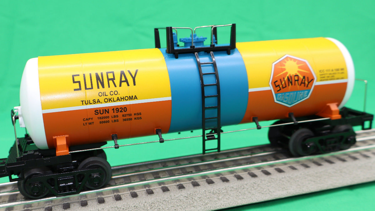 MTH 30-73635 - Modern Tank Car "Sunray" #1920 - MrMuffin'sTrains