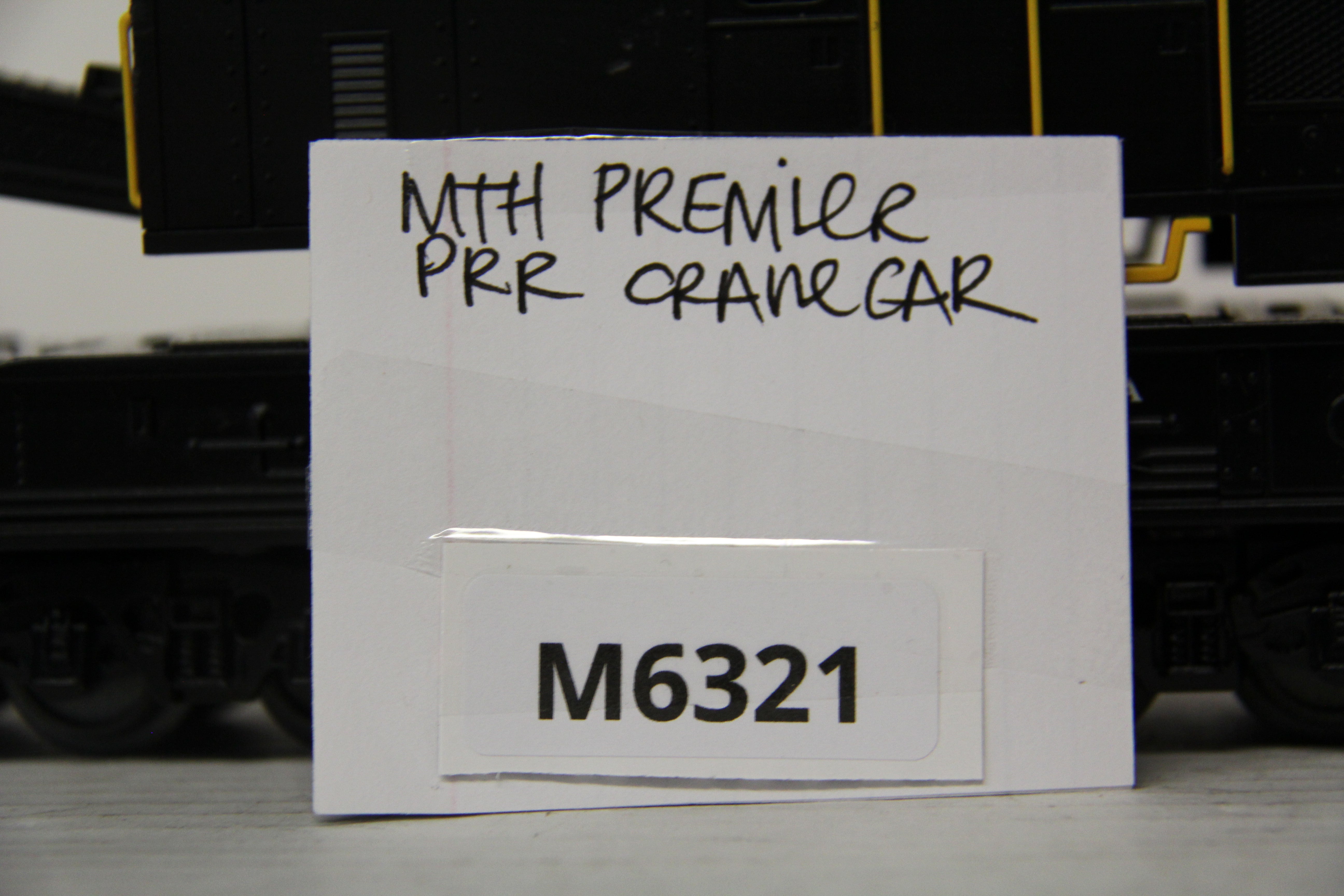 MTH Premier PRR Crane Car-Second hand-M6321