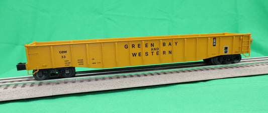 Lionel 2526540 - PS-5 Gondola Car "Green Bay & Western" #33
