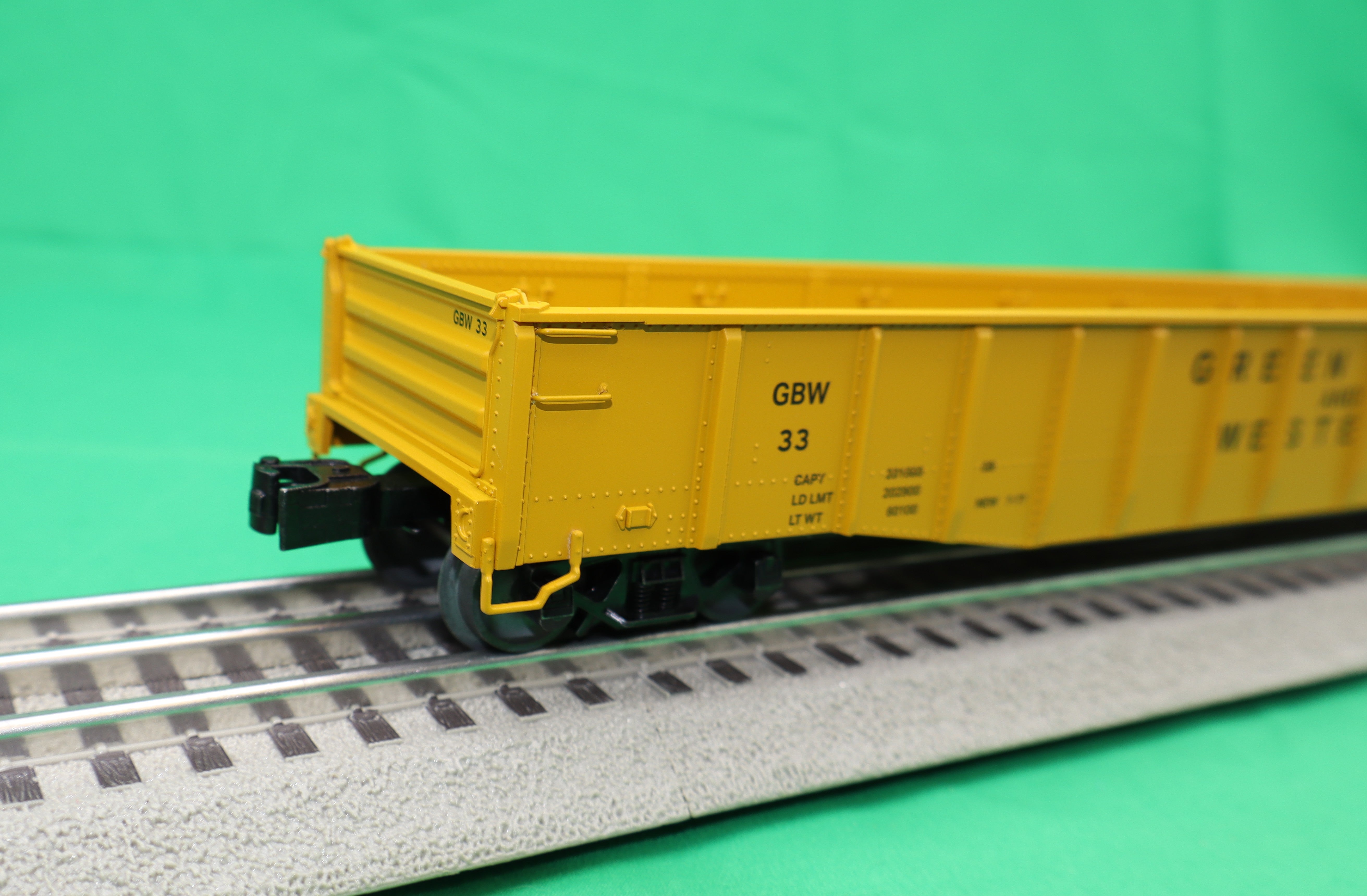 Lionel 2526540 - PS-5 Gondola Car "Green Bay & Western" #33