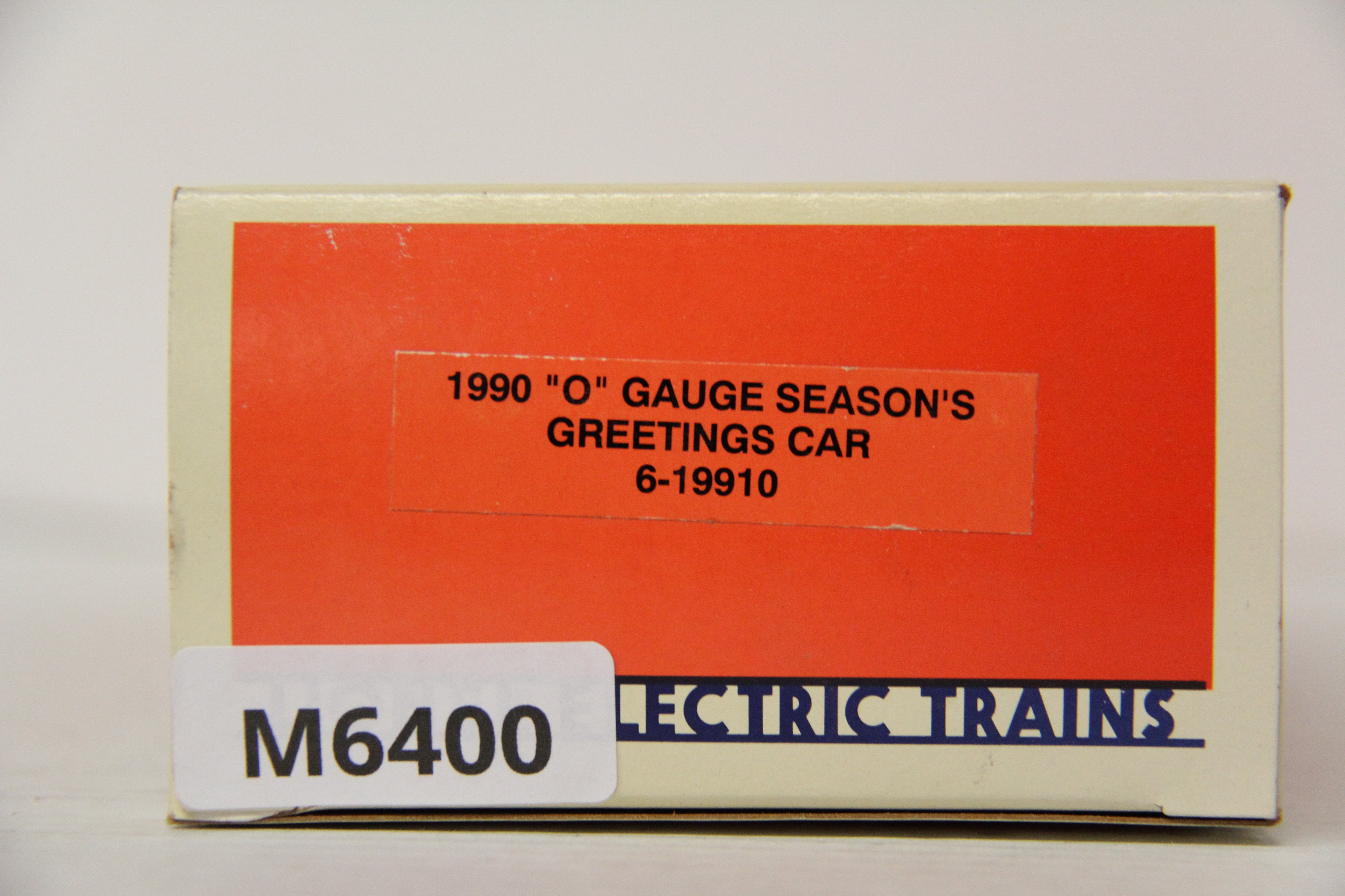 Lionel 6-19910 Season's Greetings Car-Second hand-M6400