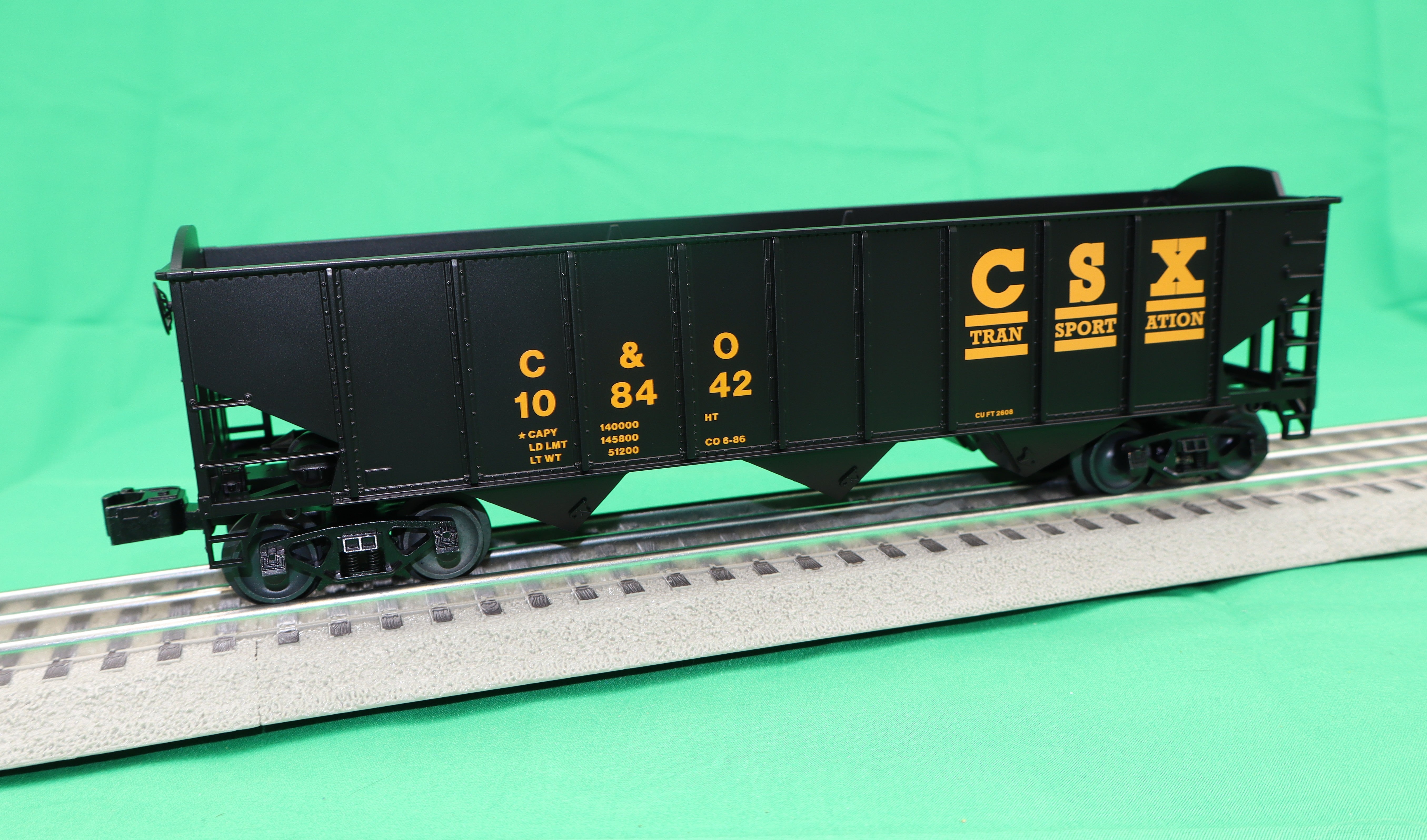 Lionel 2542229 - 3-Bay Hopper w/Peaked Ends "CSX" #108442