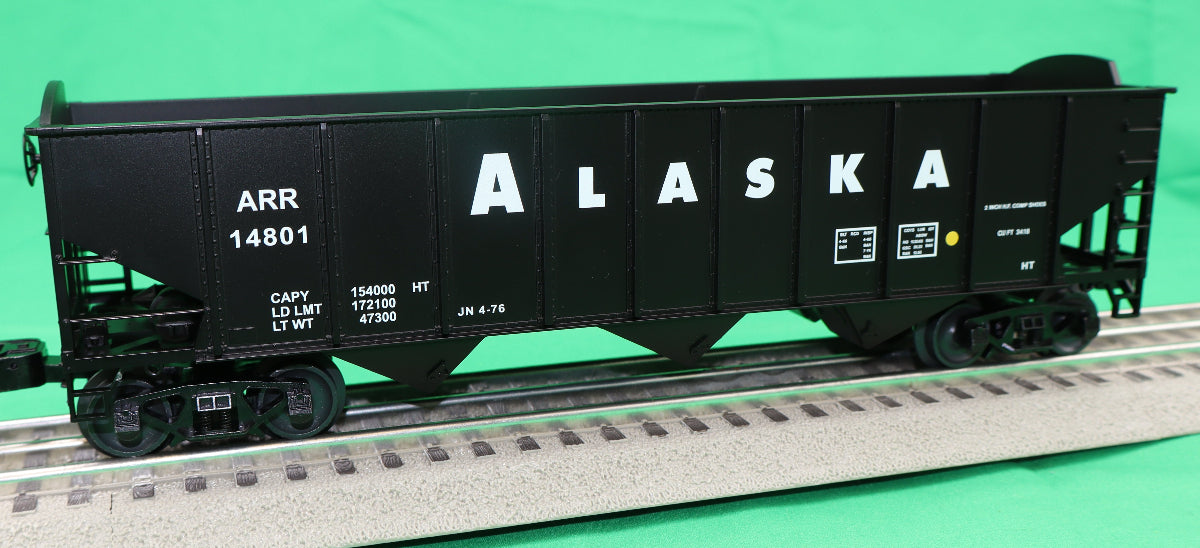 Lionel 2542195 - 3-Bay Hopper w/Peaked Ends "Alaska" Pack B (3-car)