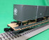 Lionel 2526350 - Flat Car "U.S. Army" w/ 2 Trailers #39500