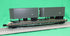 Lionel 2526360 - Flat Car "U.S. Army" w/ 2 Trailers #39514