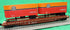 Lionel 2526380 - Flat Car "Pacific Electric" w/ 2 Trailers #563200