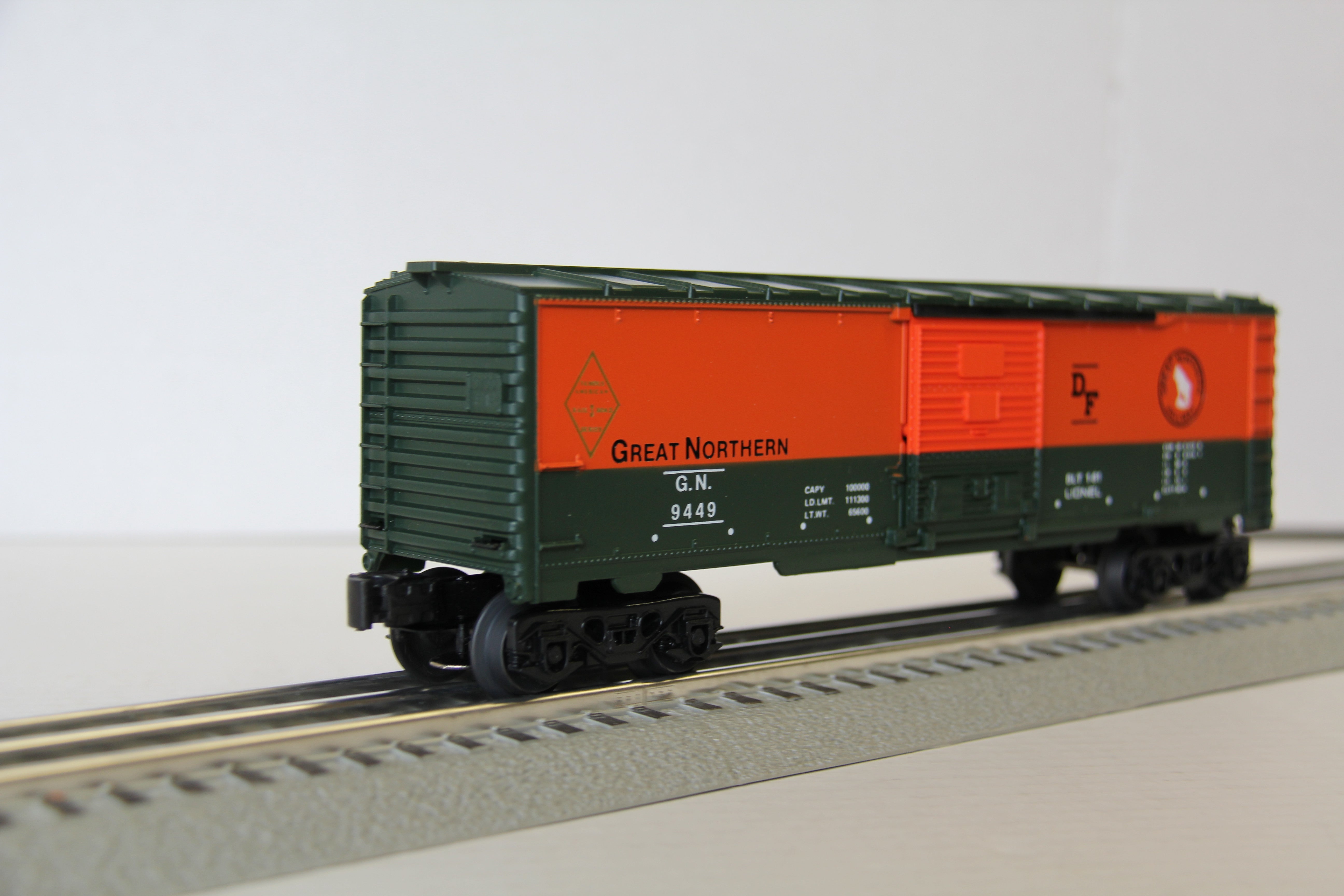 Lionel 6-9449 Famous American Railroad Great Northern Box Car-Second hand-M4477