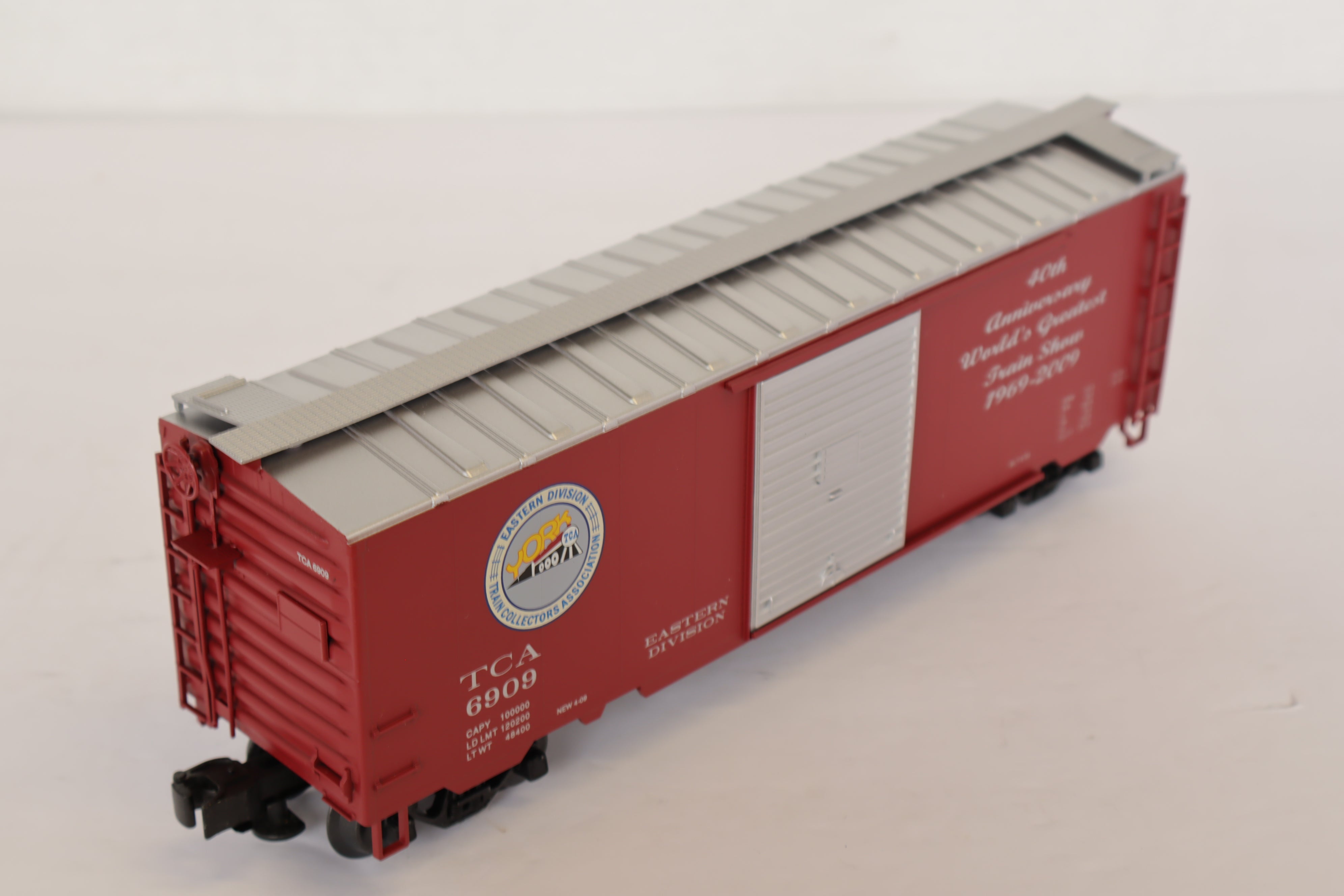 Weaver TCA Eastern Division 40' Anniversary PS-1 40' Boxcar-Second hand-M7869