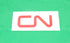 Trackside 3D #20 - 3D Printed Railroad Signs "Canadian National" (CN)