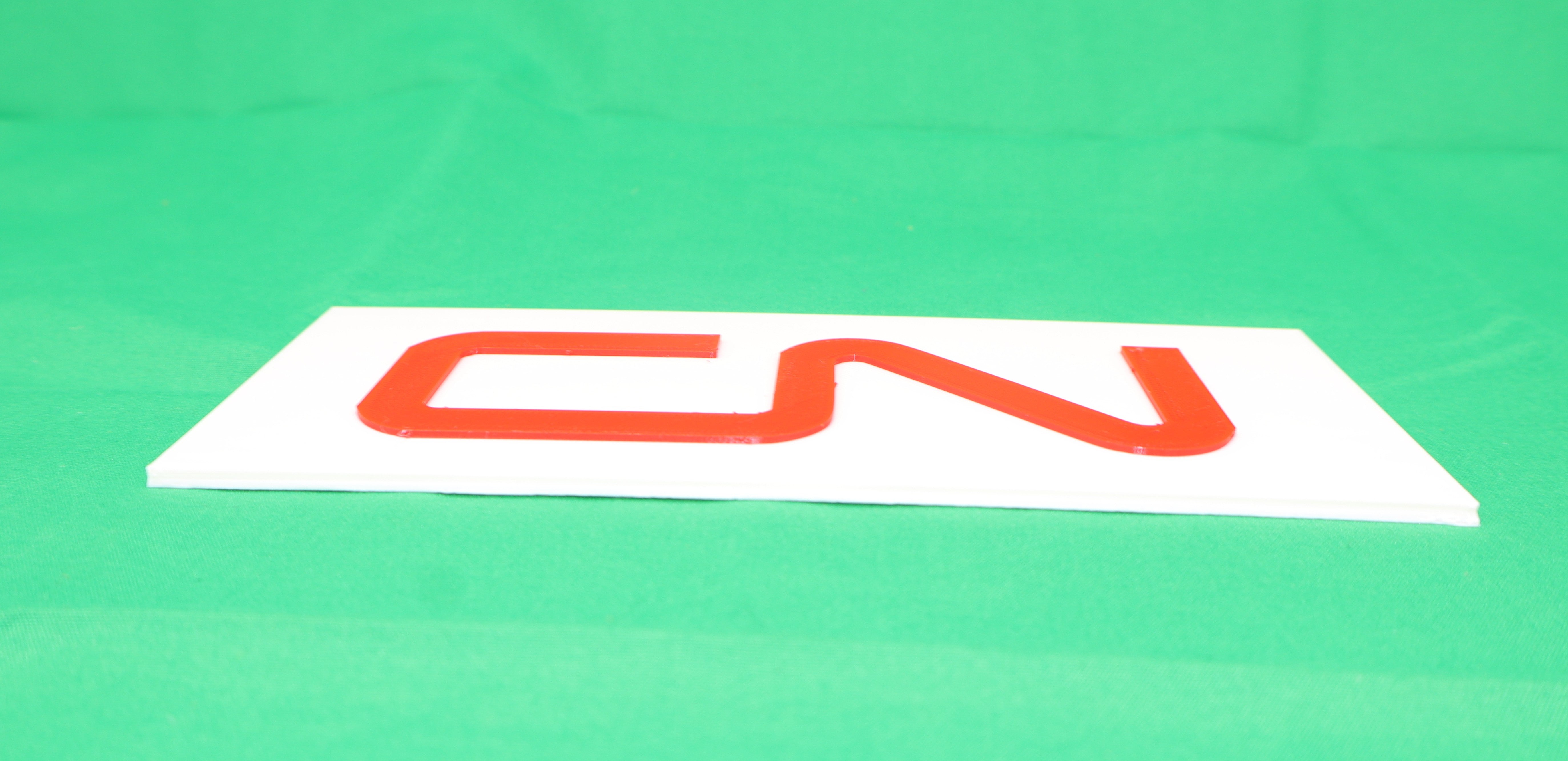 Trackside 3D #20 - 3D Printed Railroad Signs "Canadian National" (CN)