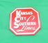 Trackside 3D #21 - 3D Printed Railroad Signs "Kansas City Southern Lines"